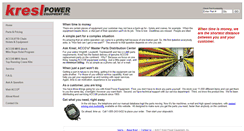 Desktop Screenshot of kresl.com